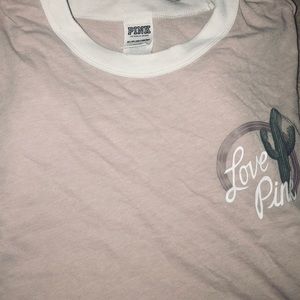 PINK VS pink t-shirt